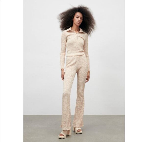 Zara Pants - 2 Pieces ZARA JACQUARD TOP + PANTS